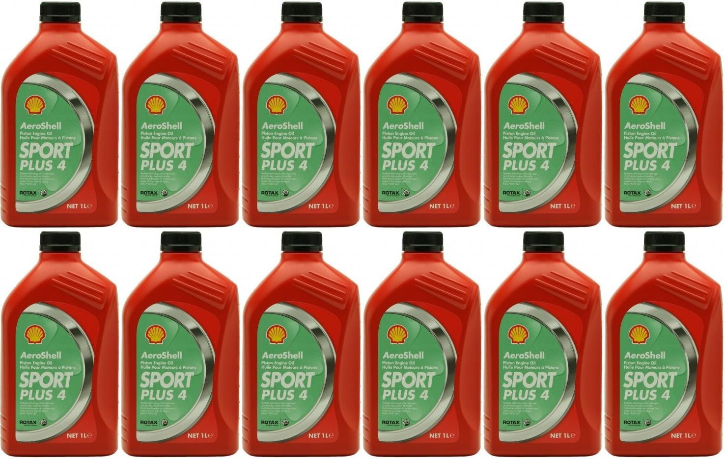 Shell Aeroshell Sport Plus 4 12x 1l = 12 Liter