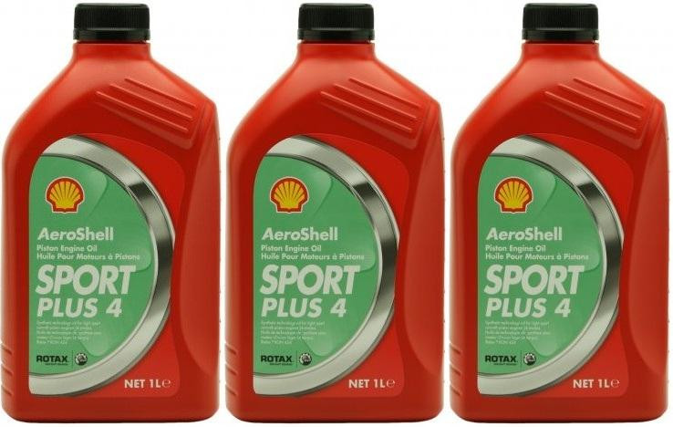 Shell Aeroshell Sport Plus 4 3x 1l = 3 Liter
