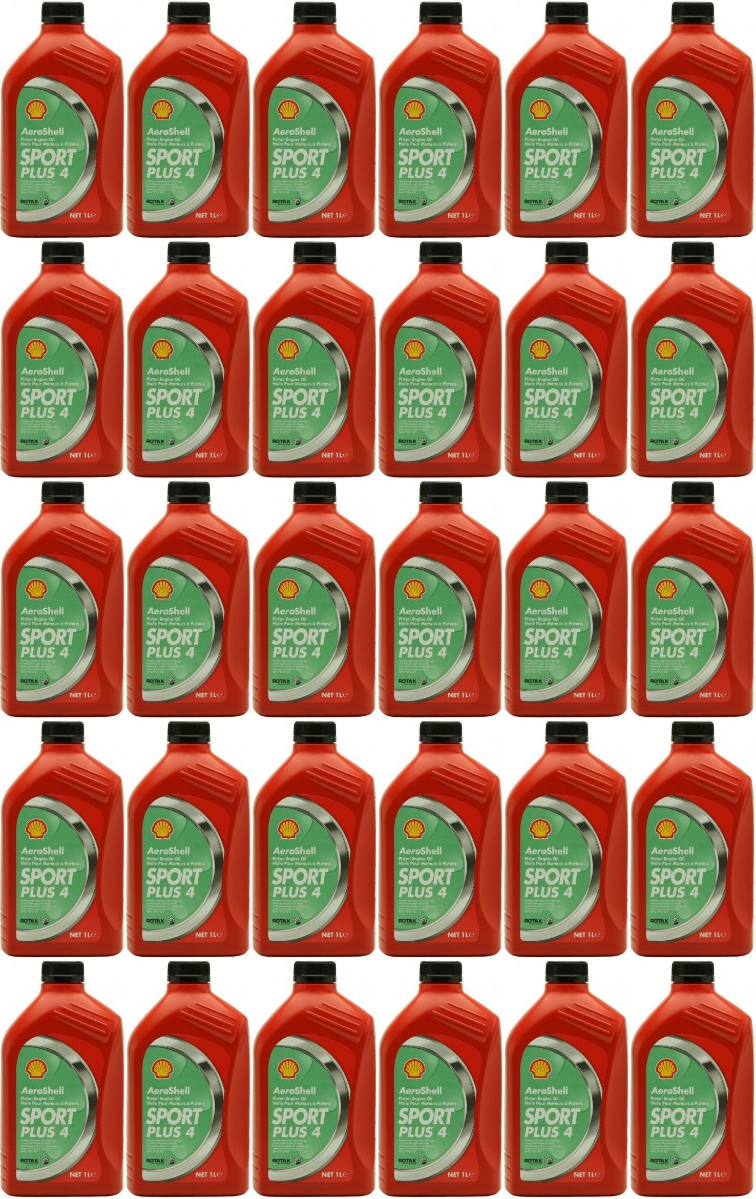 Shell Aeroshell Sport Plus 4 30x 1l = 30 Liter