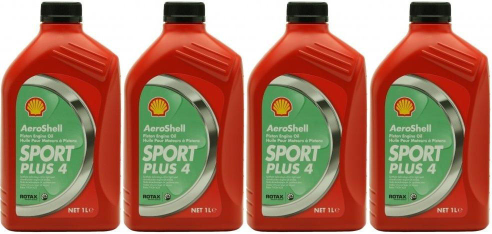 Shell Aeroshell Sport Plus 4 4x 1l = 4 Liter
