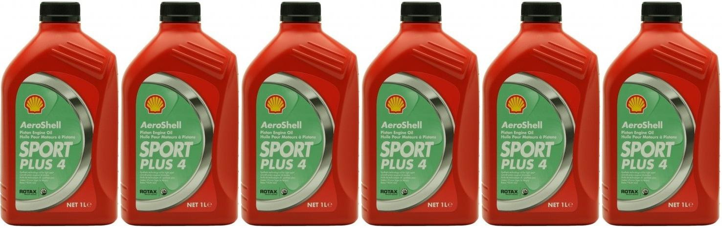 Shell Aeroshell Sport Plus 4 6x 1l = 6 Liter