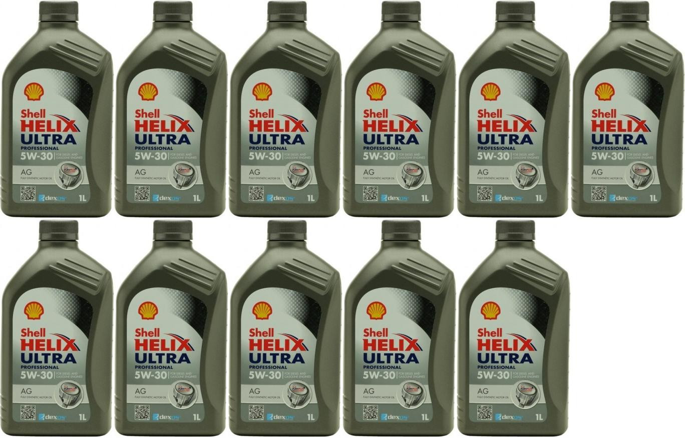 Shell Helix Ultra Professional AG 5W-30 Motoröl 11x 1l = 11 Liter