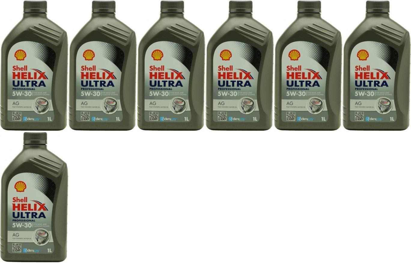 Shell Helix Ultra Professional AG 5W-30 Motoröl 7x 1l = 7 Liter