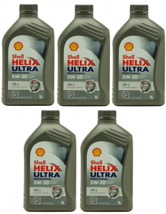 Shell Helix Ultra Professional AR-L 5W-30 Motoröl 5x 1l = 5 Liter