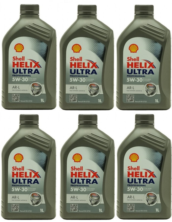 Shell Helix Ultra Professional AR-L 5W-30 Motoröl 6x 1l = 6 Liter