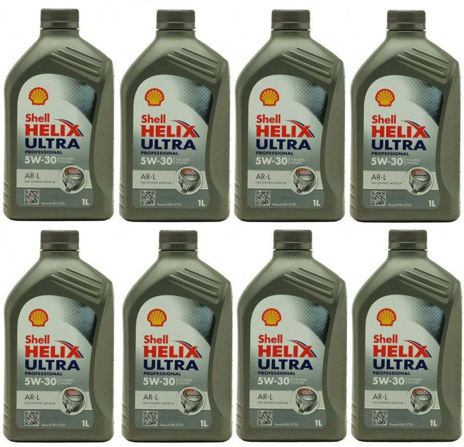 Shell Helix Ultra Professional AR-L 5W-30 Motoröl 8x 1l = 8 Liter
