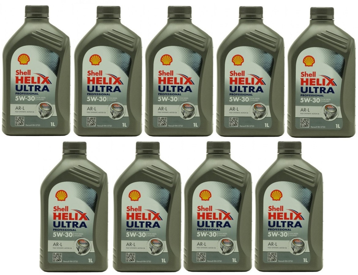 Shell Helix Ultra Professional AR-L 5W-30 Motoröl 9x 1l = 9 Liter