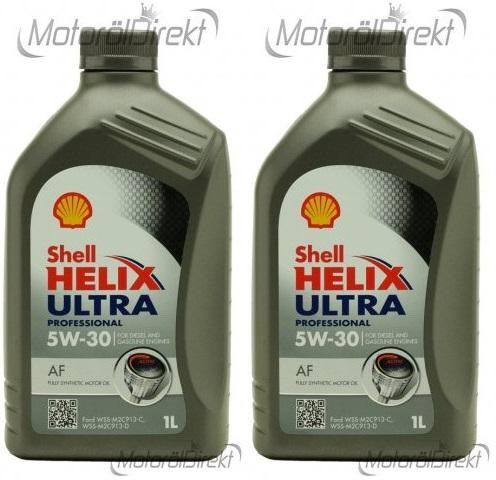 Shell Helix Ultra Professional AF 5W-30 Motoröl 2x 1l = 2 Liter