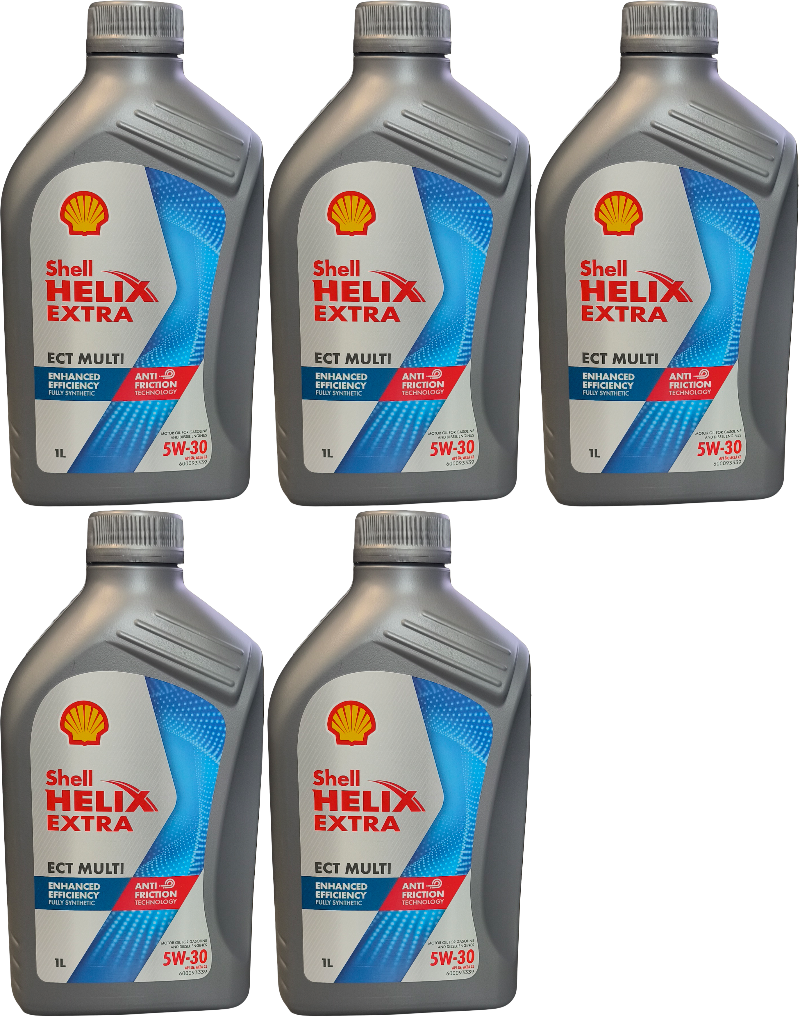 Shell Helix HX8 ECT 5W-30 Motoröl 5x 1l = 5 Liter