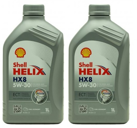 Shell Helix HX8 ECT 5W-30 Motoröl 2x 1l = 2 Liter