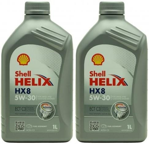 Shell Helix HX8 ECT C3 5W-30 Motoröl 2x 1l = 2 Liter