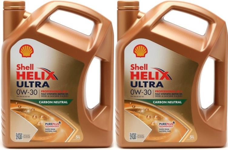 Shell Helix Ultra ECT C2/C3 0W-30 Motoröl 2x 5 = 10 Liter