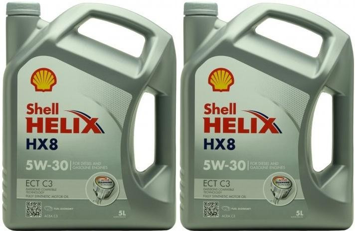 Shell Helix HX8 ECT C3 5W-30 Motoröl 2x 5 = 10 Liter