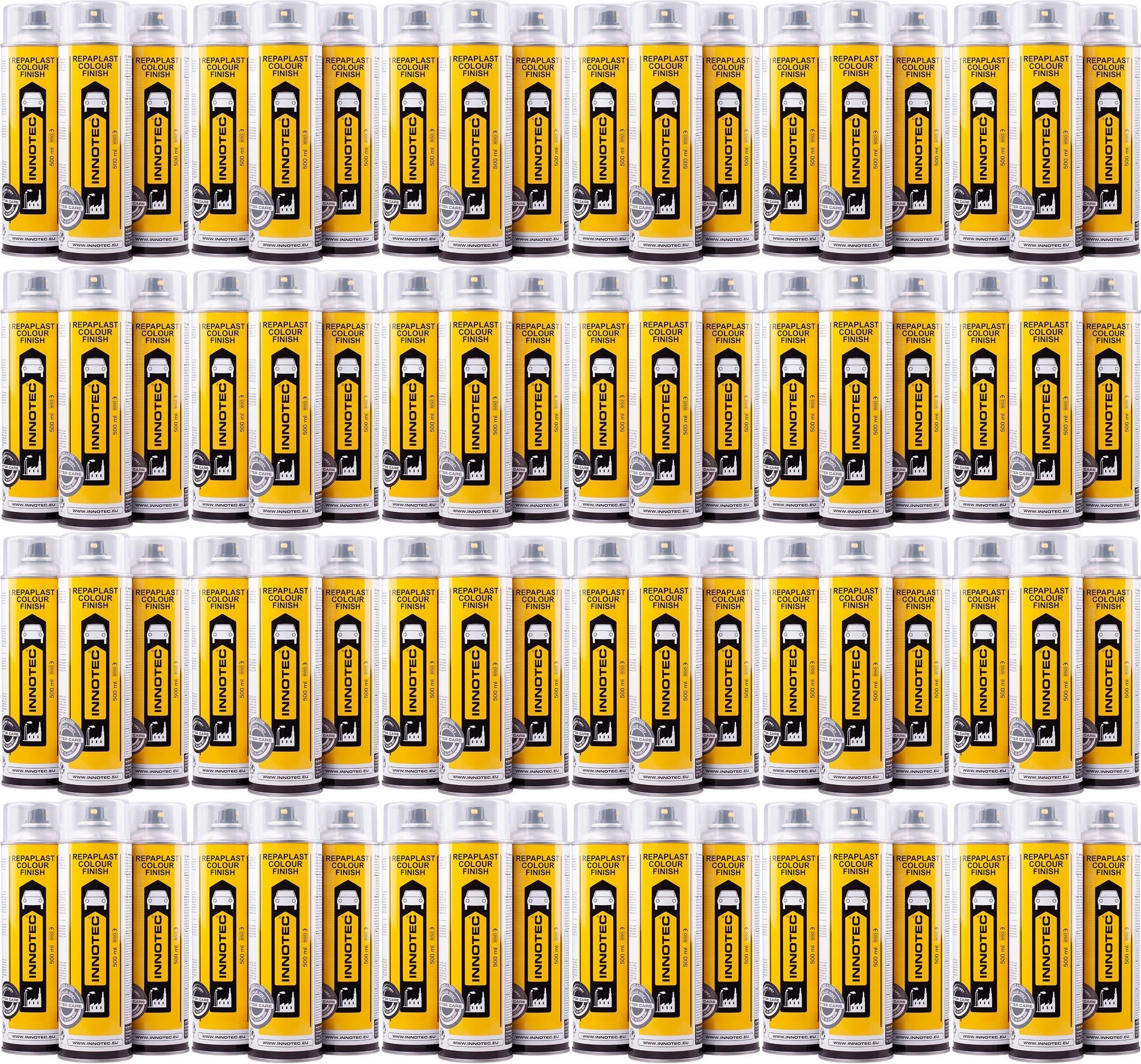 Innotec Repaplast Colour Finish Better Care Kunststofflack schwarz 24x 500ml