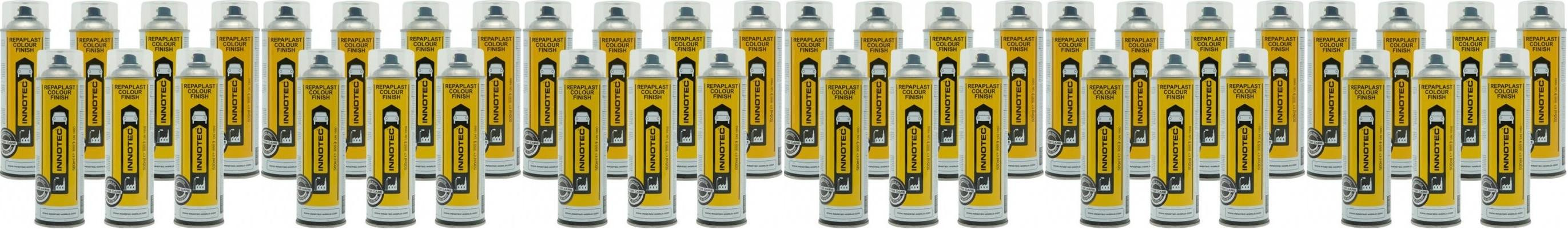 Innotec Repaplast Colour Finish Better Care Kunststofflack, anthrazit 6x 500ml