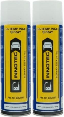 Innotec Hi-Temp Wax Spray Unterboden- & Hohlraumschutz dunkelbraun 2x 500ml