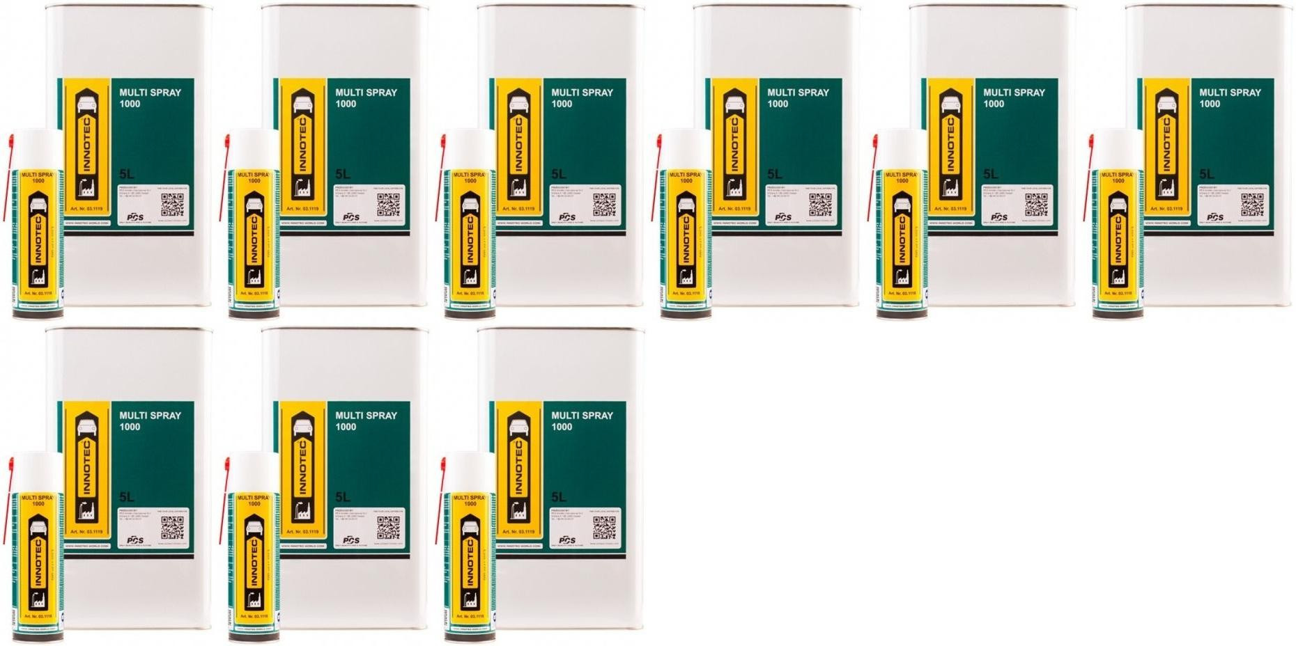 Innotec Multi Spray 1000 Universalspray 9x 500ml
