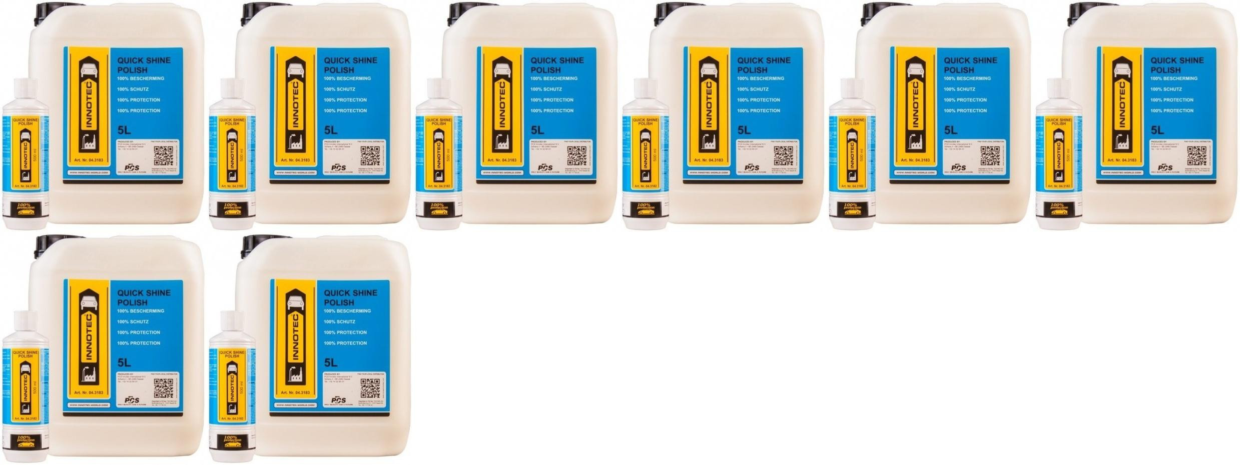 Innotec Quick Shine Polish Hartversiegelung (Blau) 8x 500ml