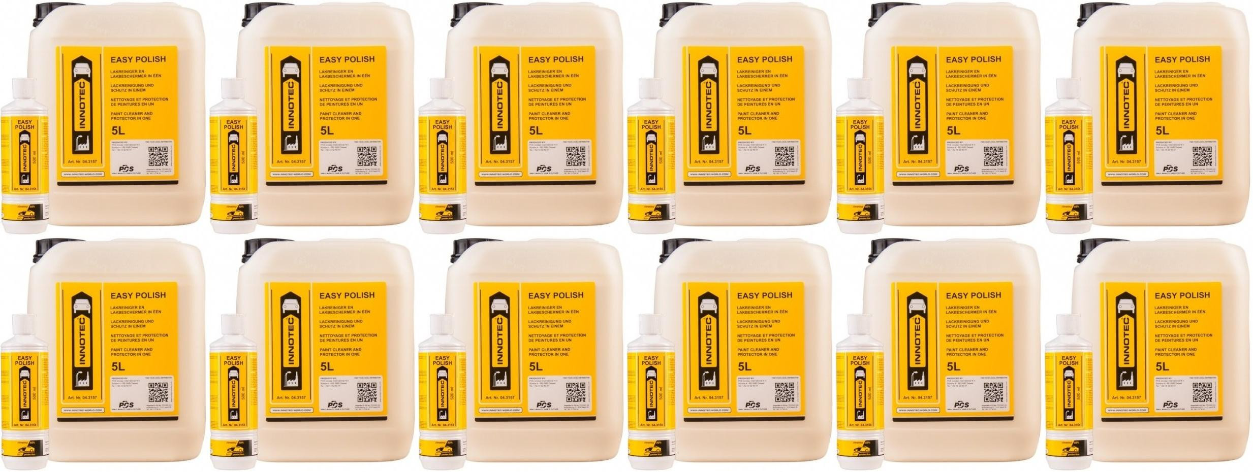 Innotec Easy Polish Lackreiniger / Versiegelung (Gelb) 12x 500ml