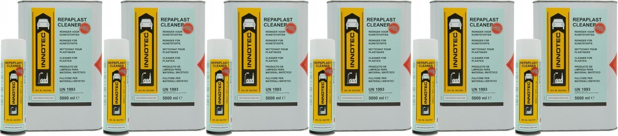 Innotec Repaplast Cleaner Antistatic Kunststoff-Reiniger 6x 500ml