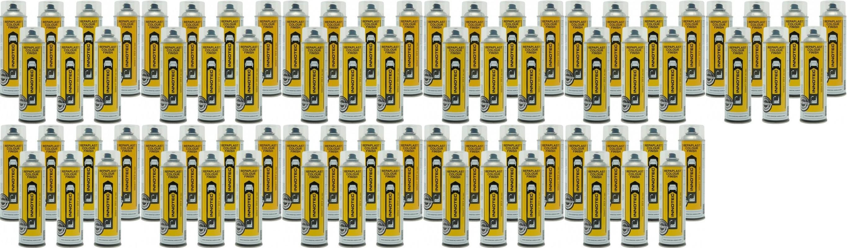 Innotec Repaplast Colour Finish Better Care Kunststofflack, mittelgrau 11x 500ml