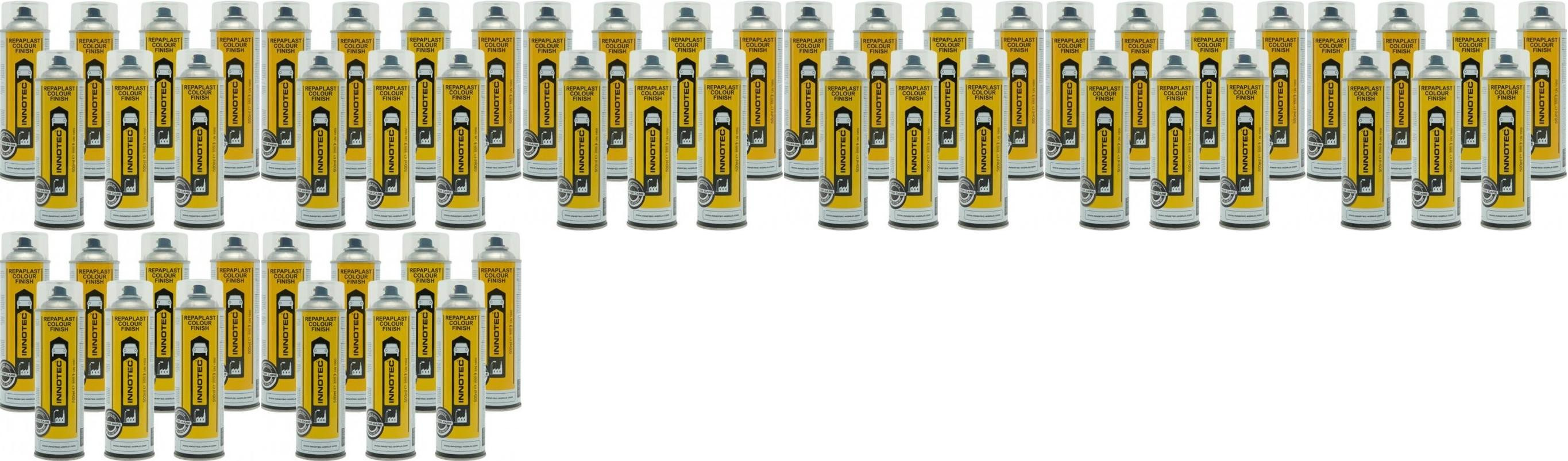 Innotec Repaplast Colour Finish Better Care Kunststofflack, mittelgrau 8x 500ml