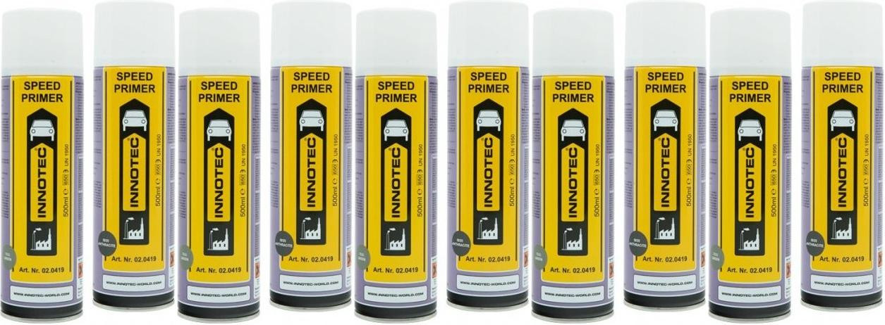 Innotec Speed Primer Grundierungs- und Füllerspray weiss 5x 500ml