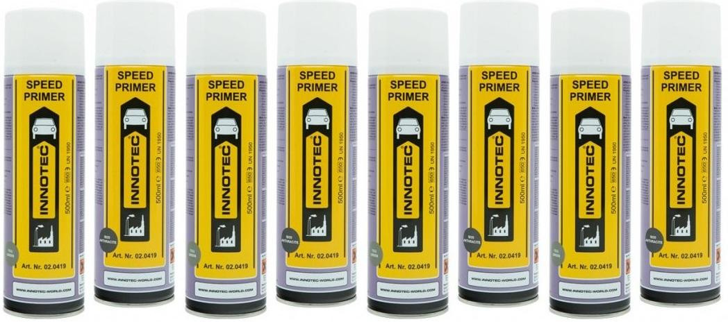 Innotec Speed Primer Grundierungs- und Füllerspray green 4x 500ml