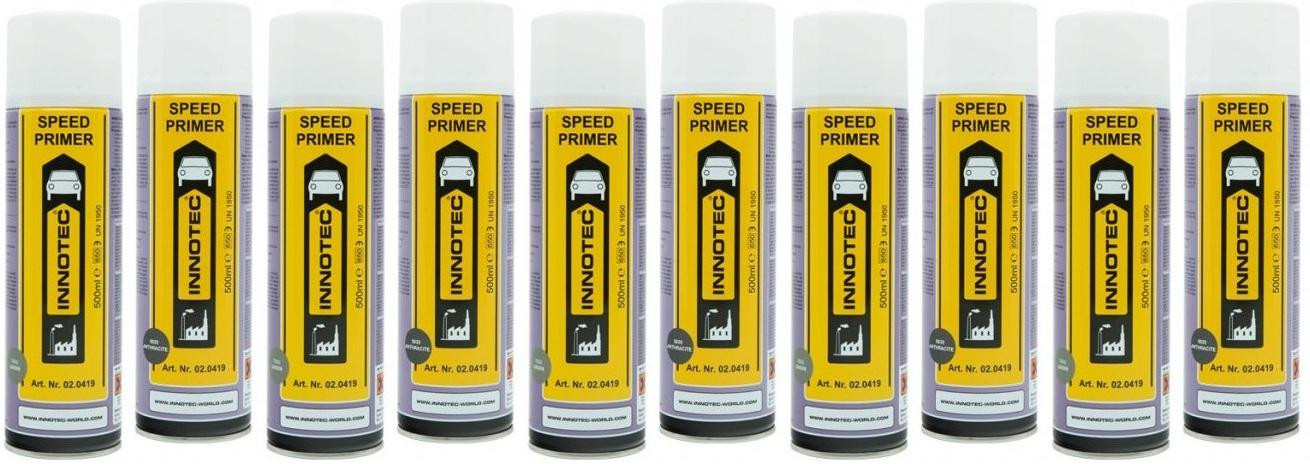 Innotec Speed Primer Grundierungs- und Füllerspray green 5x 500ml