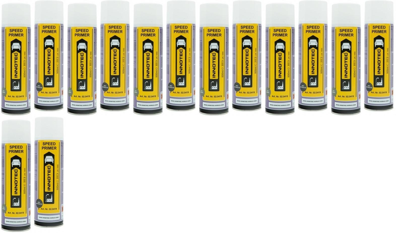 Innotec Speed Primer Grundierungs- und Füllerspray green 7x 500ml