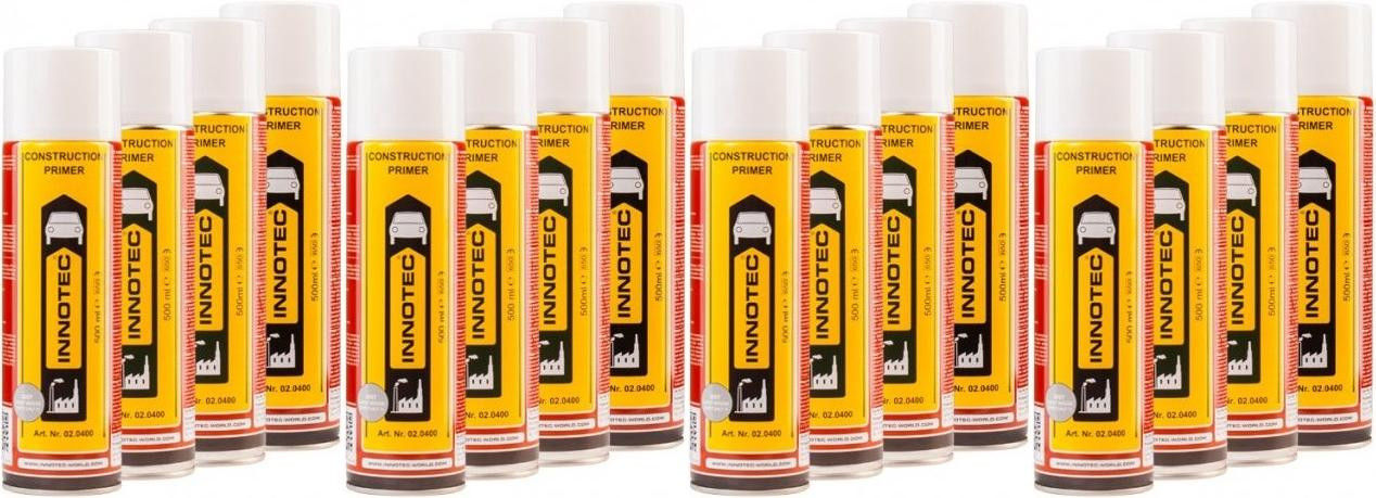 Innotec Construction Primer Weiß Rostschutzgrundierung 4x 500ml