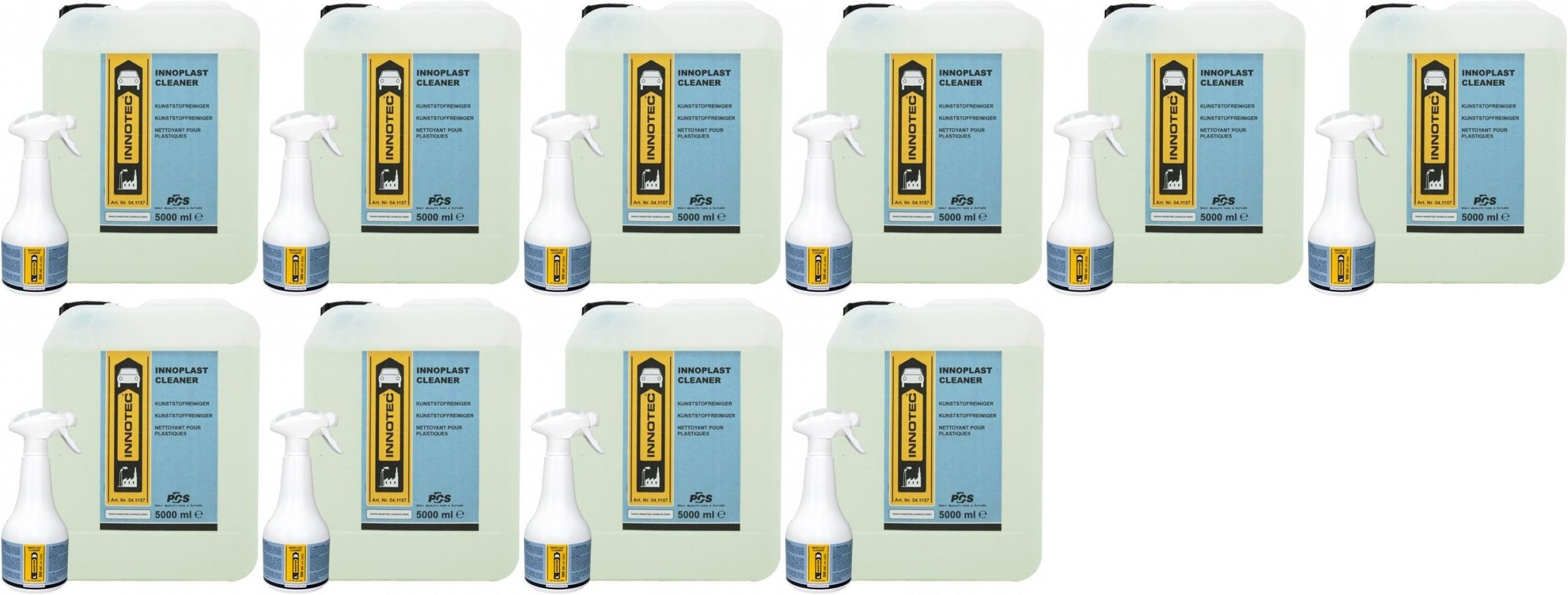 Innotec Innoplast Cleaner Kunststoff- & Alureiniger / Flugrostentferner 10x500ml