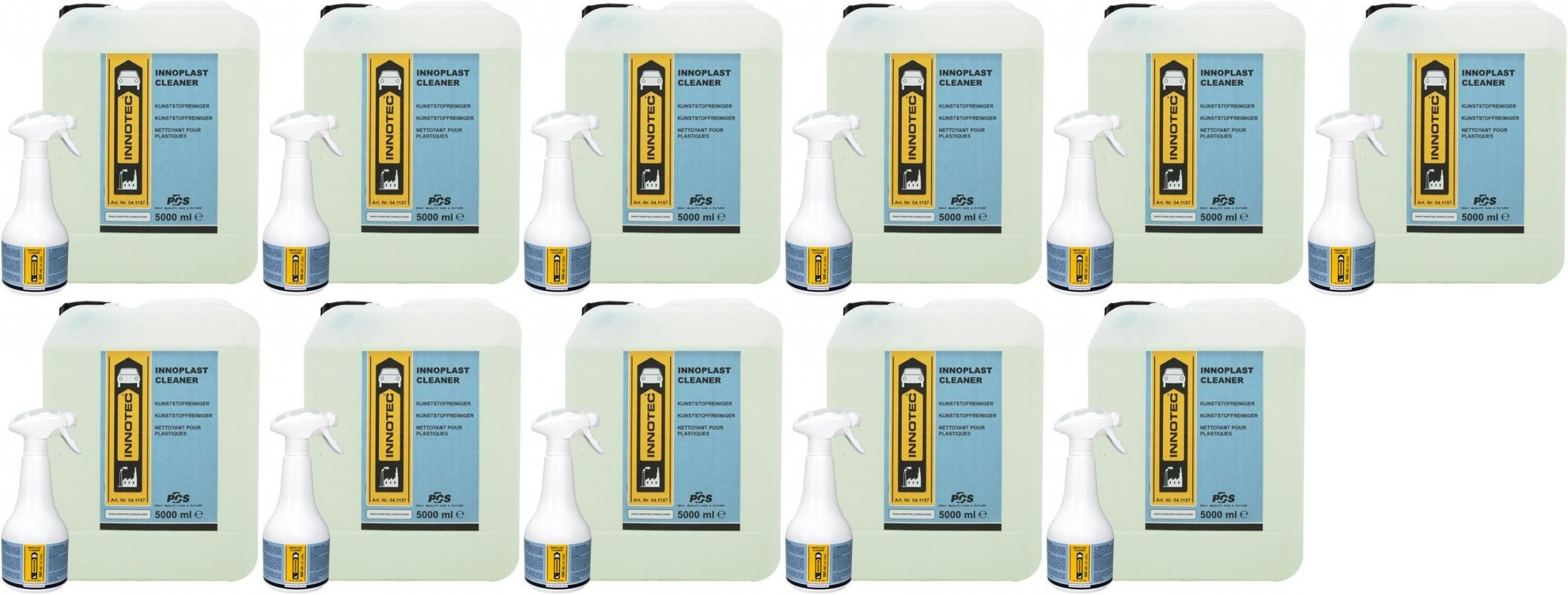 Innotec Innoplast Cleaner Kunststoff- & Alureiniger / Flugrostentferner 11x500ml