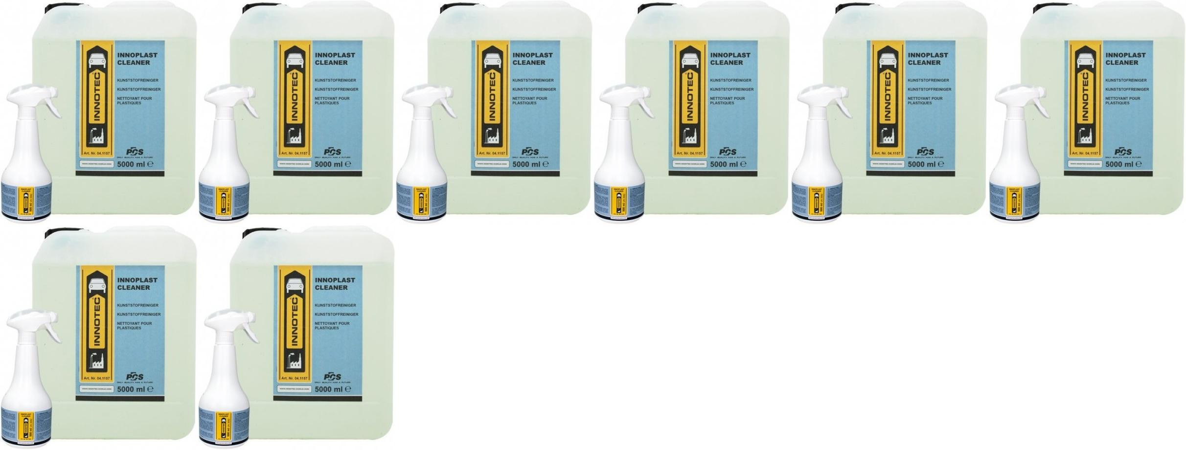 Innotec Innoplast Cleaner Kunststoff- & Alureiniger / Flugrostentferner 8x 500ml