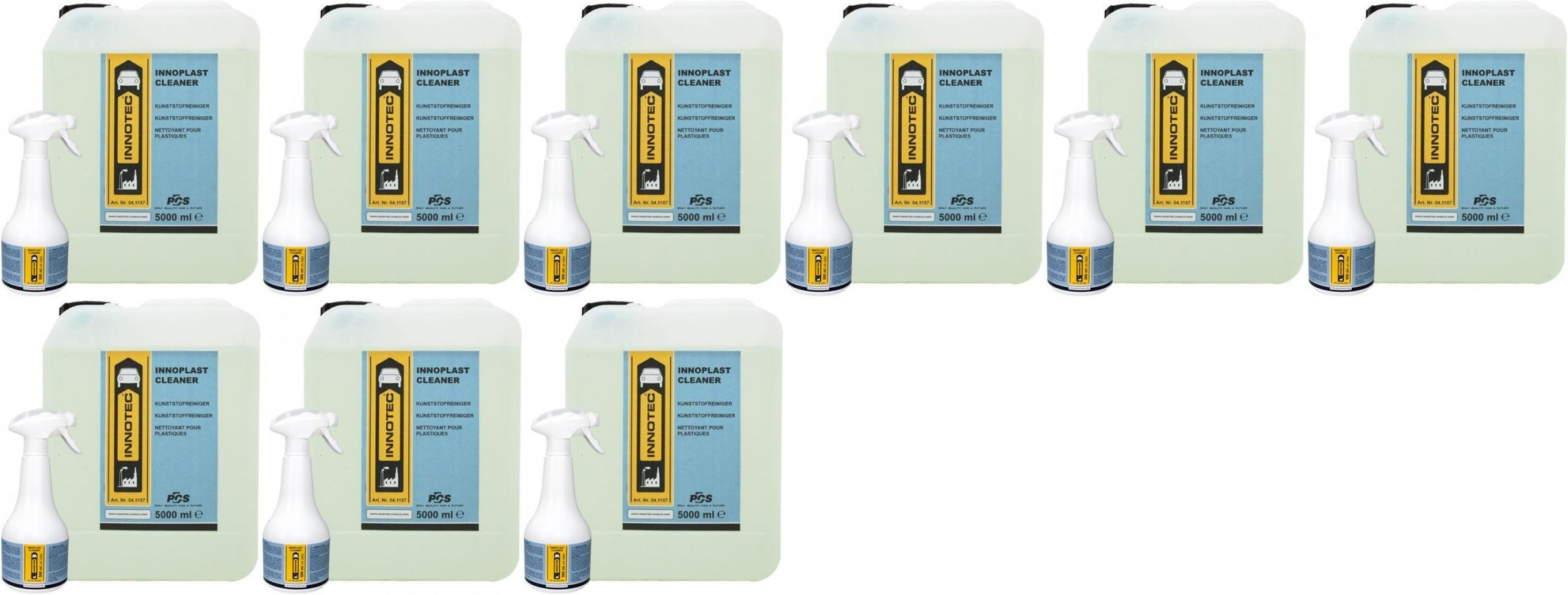 Innotec Innoplast Cleaner Kunststoff- & Alureiniger / Flugrostentferner 9x 500ml