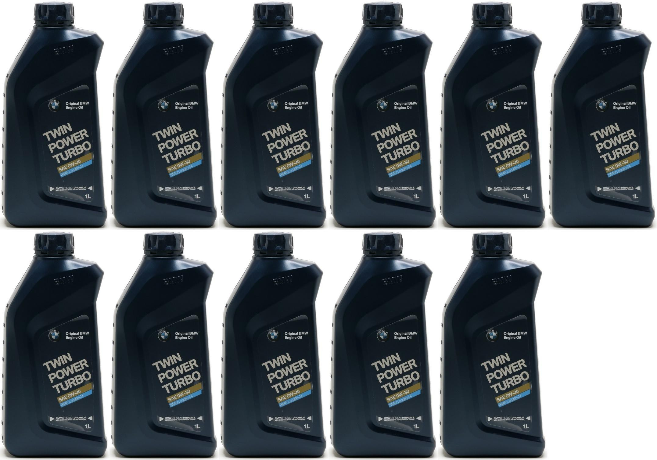 Original BMW Twin Power Turbo Longlife-04 0W-30 Motoröl 11x 1l = 11 Liter