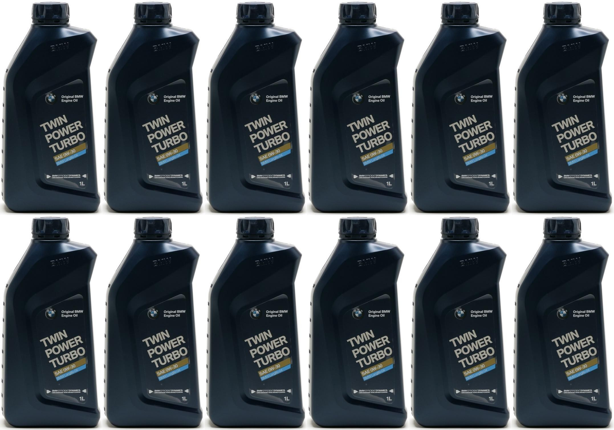 Original BMW Twin Power Turbo Longlife-04 0W-30 Motoröl 12x 1l = 12 Liter