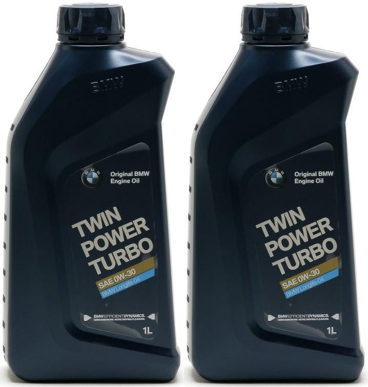 Original BMW Twin Power Turbo Longlife-04 0W-30 Motoröl 2x 1l = 2 Liter