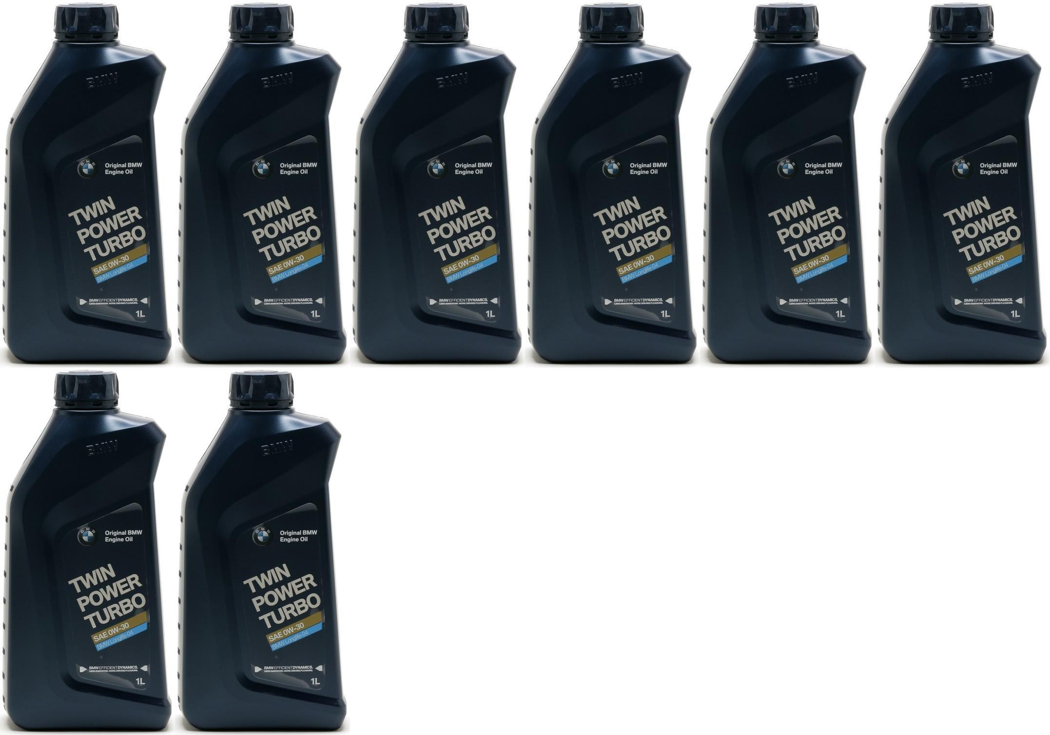 Original BMW Twin Power Turbo Longlife-04 0W-30 Motoröl 8x 1l = 8 Liter