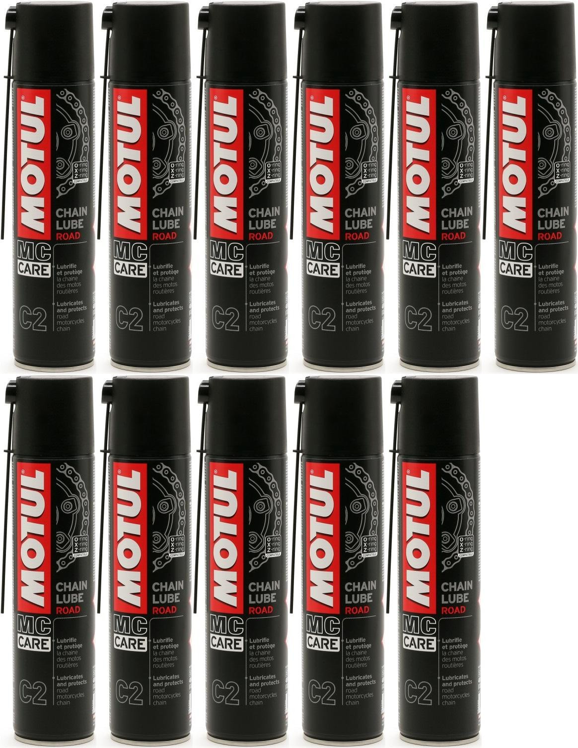 Motul C2 Chain Lube Road Kettenspray 11x 400 Milliliter