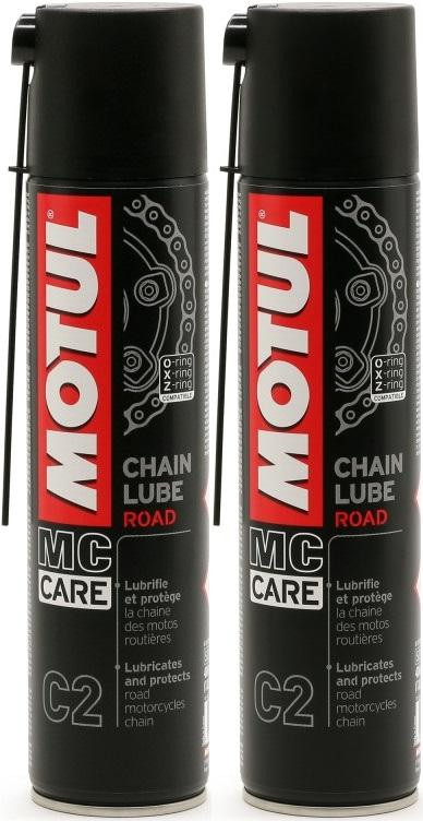 Motul C2 Chain Lube Road Kettenspray 2x 400 Milliliter
