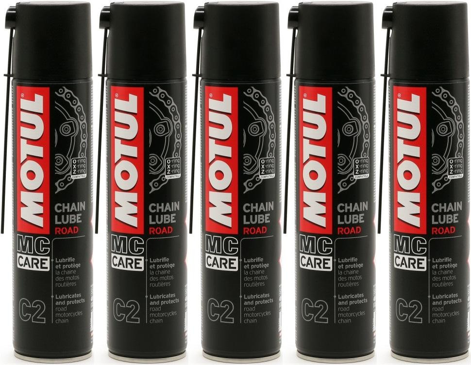 Motul C2 Chain Lube Road Kettenspray 5x 400 Milliliter