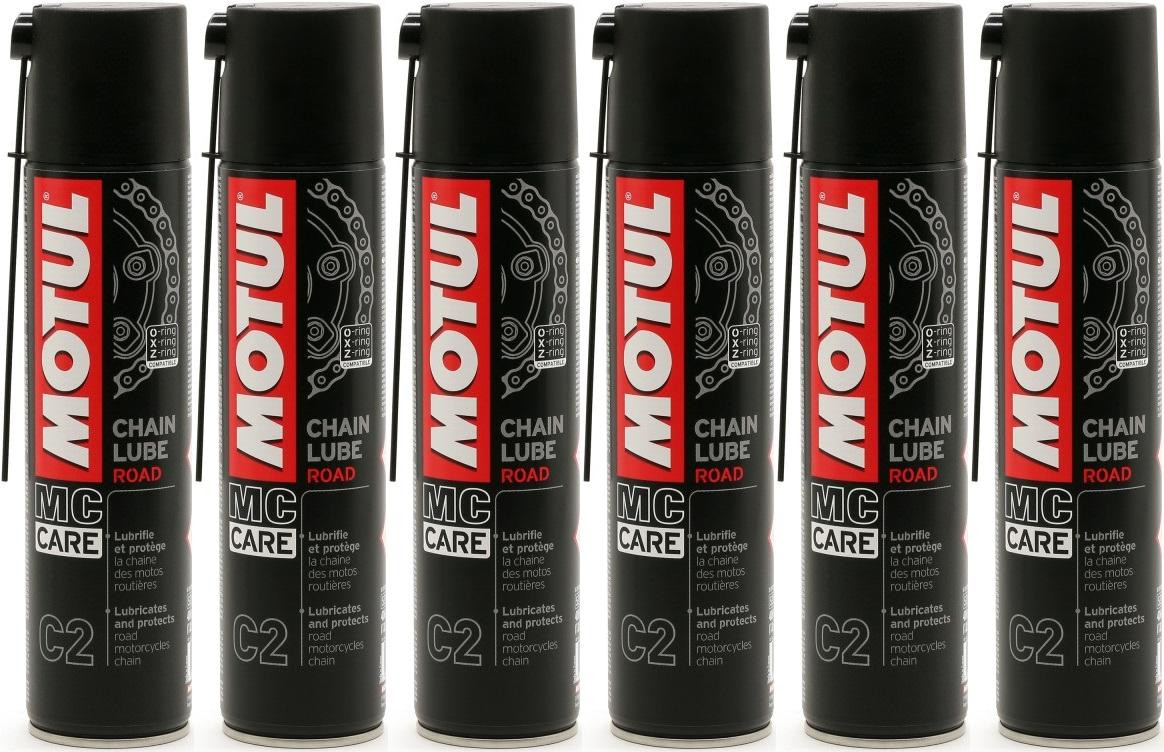 Motul C2 Chain Lube Road Kettenspray 6x 400 Milliliter