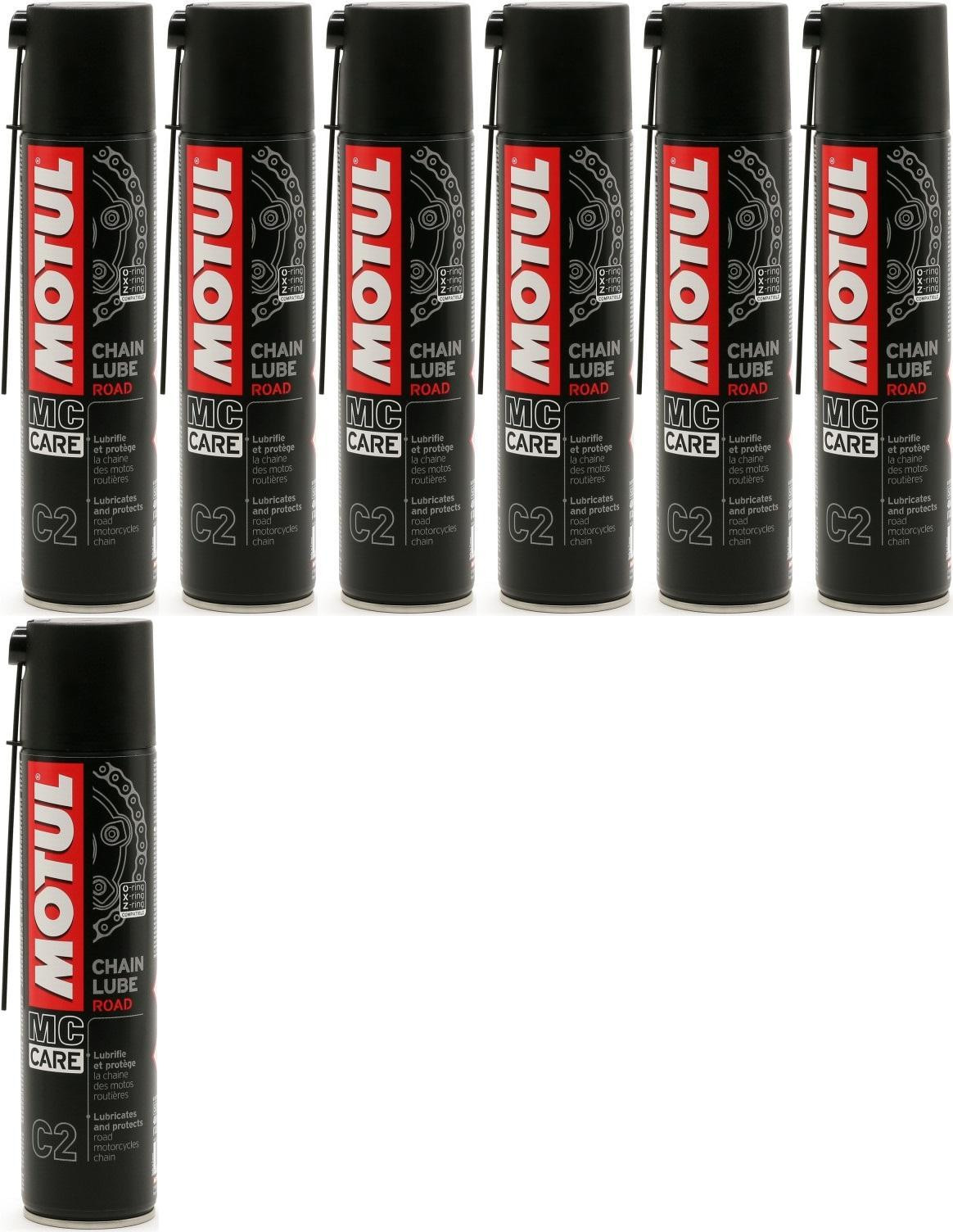 Motul C2 Chain Lube Road Kettenspray 7x 400 Milliliter