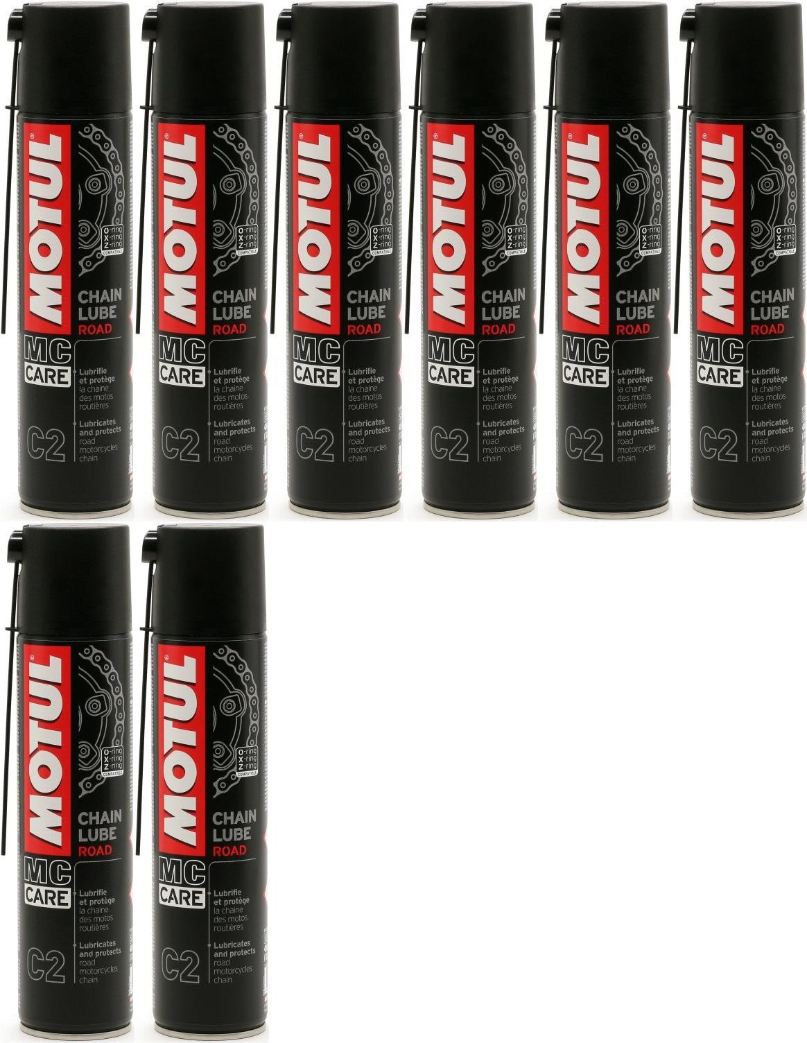 Motul C2 Chain Lube Road Kettenspray 8x 400 Milliliter
