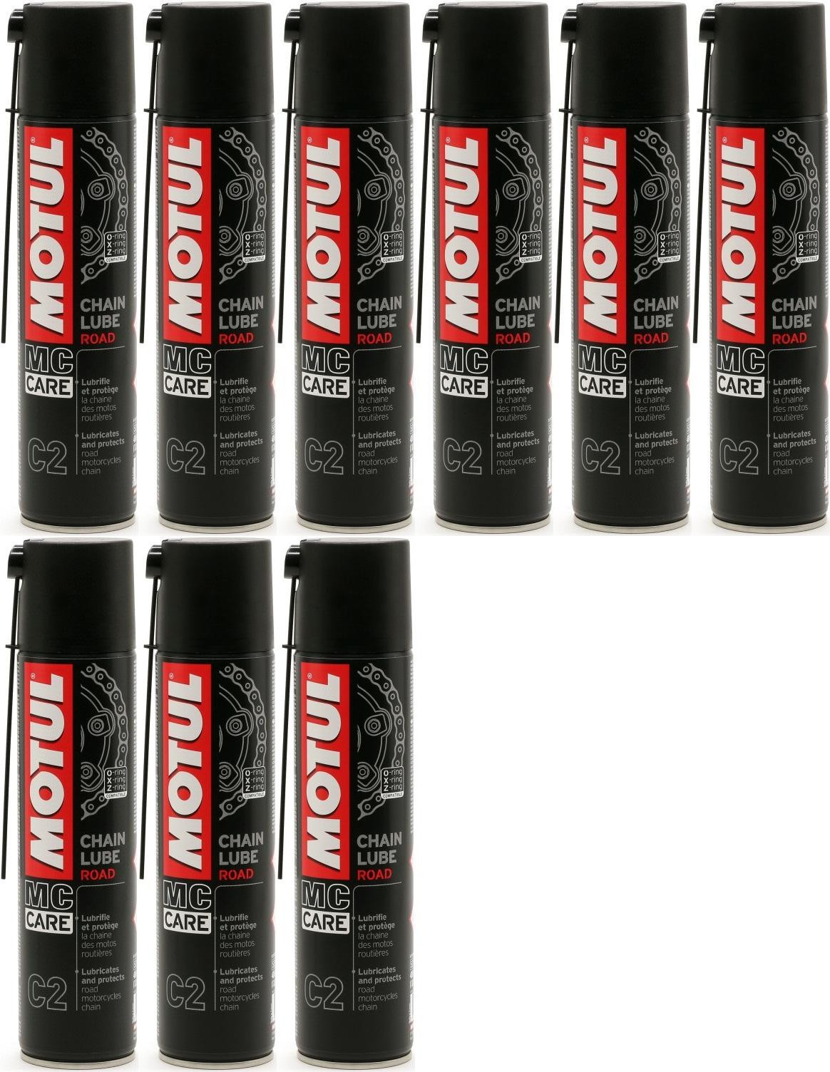 Motul C2 Chain Lube Road Kettenspray 9x 400 Milliliter