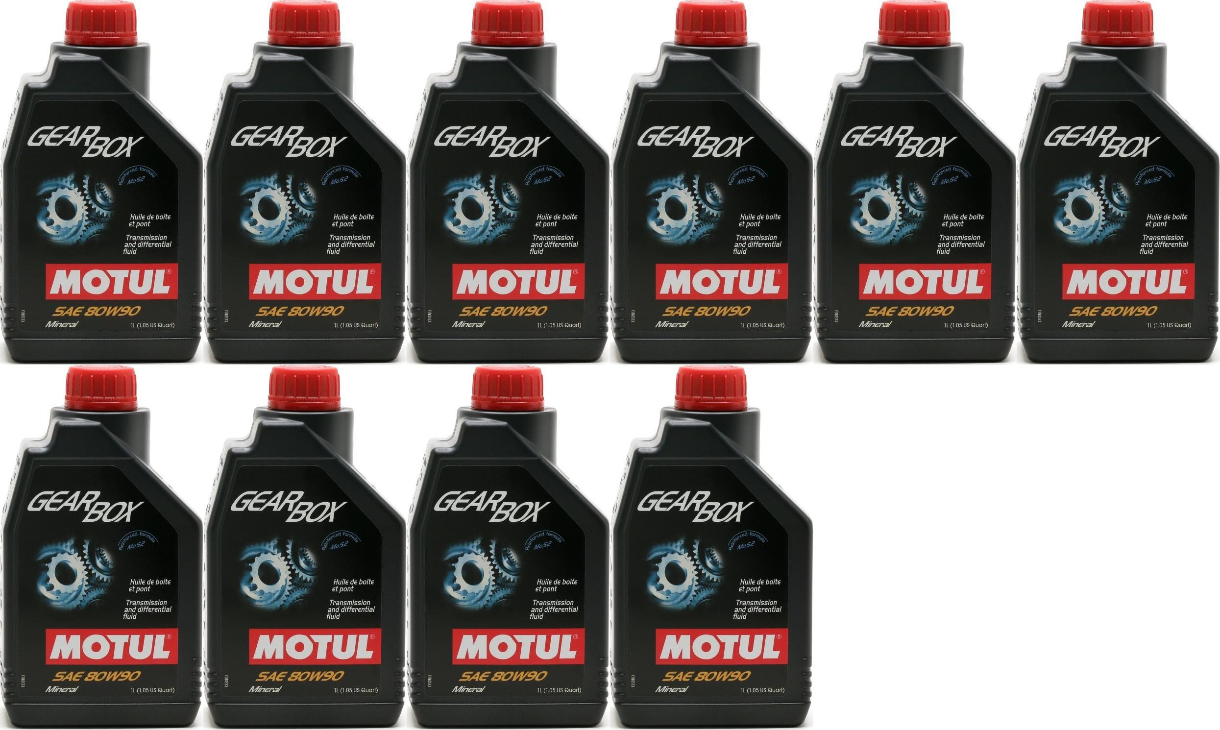 Motul Gearbox 80W-90 Motorrad Getriebeöl 10x 1l = 10 Liter