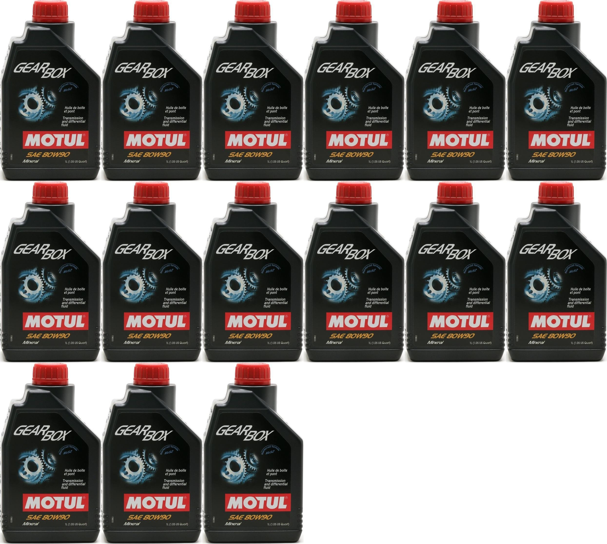 Motul Gearbox 80W-90 Motorrad Getriebeöl 15x 1l = 15 Liter