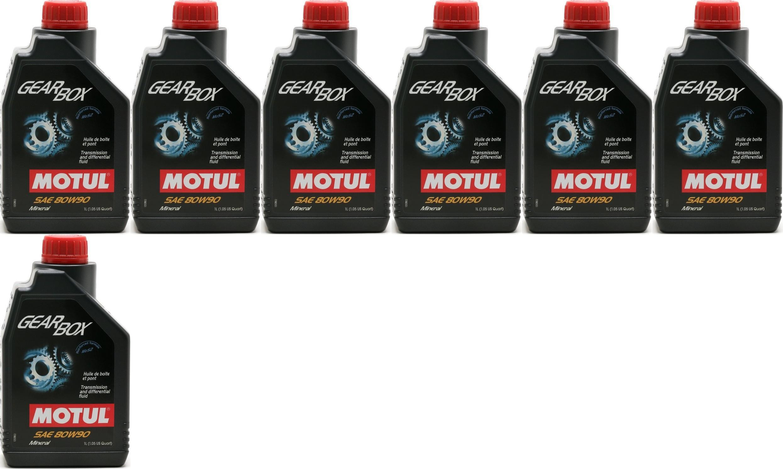 Motul Gearbox 80W-90 Motorrad Getriebeöl 7x 1l = 7 Liter