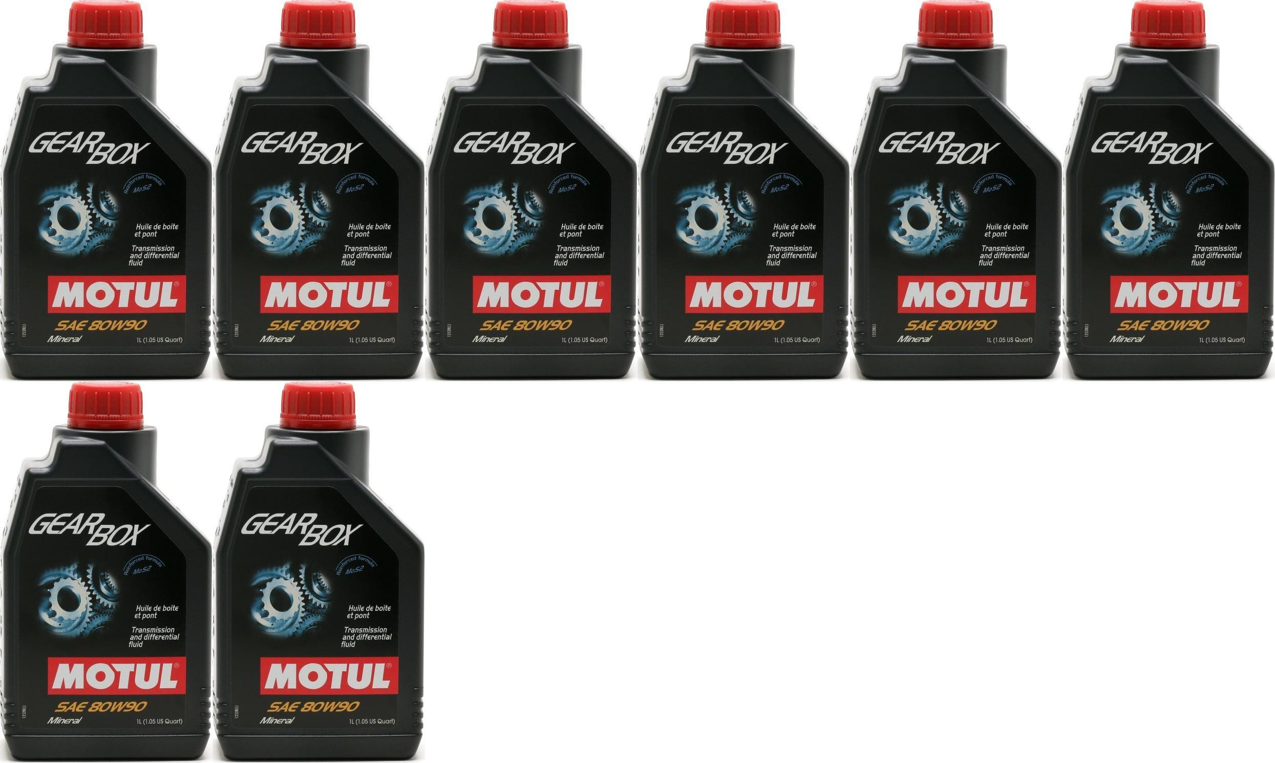 Motul Gearbox 80W-90 Motorrad Getriebeöl 8x 1l = 8 Liter